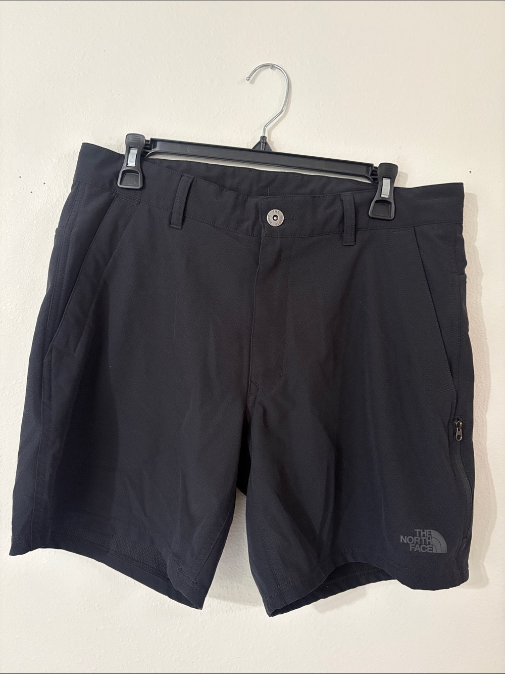 The North Face Men’s Tnf Black Rolling Sun Packable Hiking Shorts Size 32